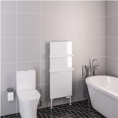 Wingrave 1200 x 510 Flat Panel Radiator Gloss White