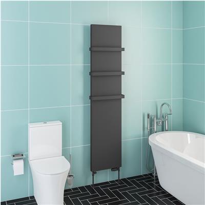 Wingrave 1800 x 410 Flat Panel Radiator Matt Anthracite