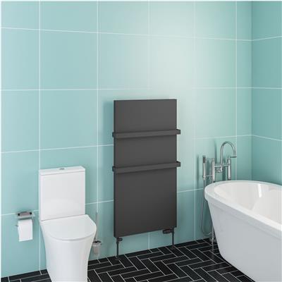 Wingrave 1200 x 610 Flat Panel Radiator Matt Anthracite