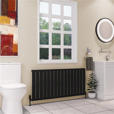 Deddington 600 x 1270 Radiator Matt Black