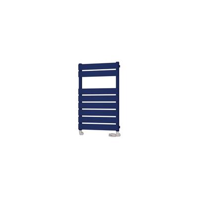 Deddington 800 x 500 Towel Rail Matt Cobalt Blue