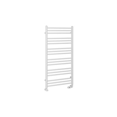 Corinium Round 1200 x 600 Towel Rail Gloss White