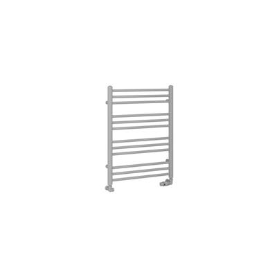 Corinium Round 800 x 600 Towel Rail Matt Grey