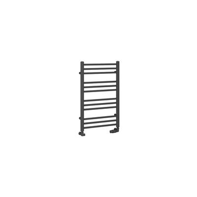 Corinium Round 800 x 500 Towel Rail Matt Anthracite