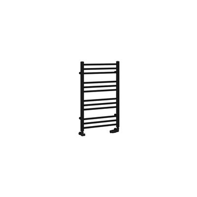 Corinium Round 800 x 500 Towel Rail Matt Black