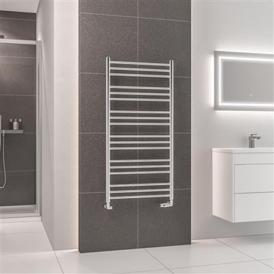 Corinium Round 1200 x 600 Towel Rail Chrome