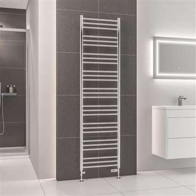 Corinium Round 1800 x 500 Towel Rail Chrome