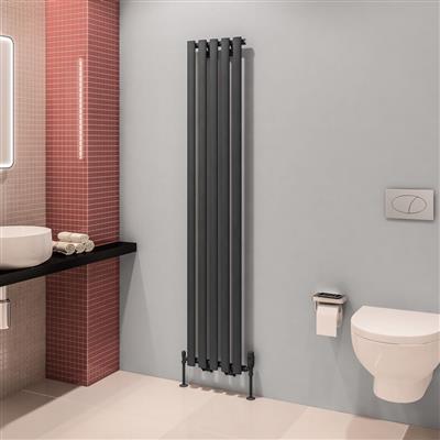 Tunstall 1800 x 350 Radiator Matt Anthracite