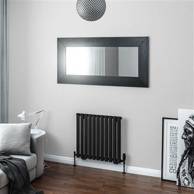 Tunstall 600 x 648 Radiator Matt Black