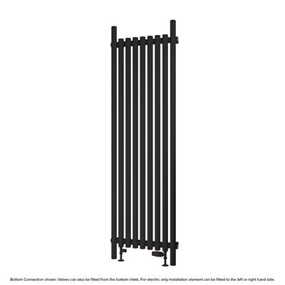 Lambourne 1800 x 540 Radiator Matt Black