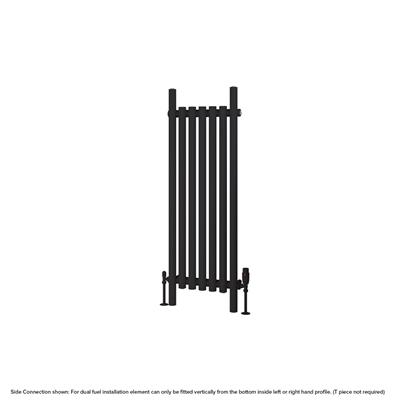 Lambourne 1200 x 420 Radiator Matt Black