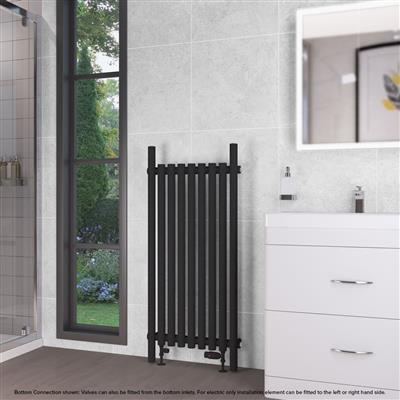 Lambourne 1200 x 540 Radiator Matt Black