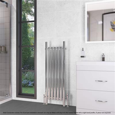 Lambourne 1200 x 420 Radiator Chrome