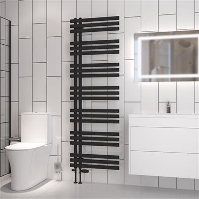 Hurley 1800 x 600 Towel Rail Matt Black