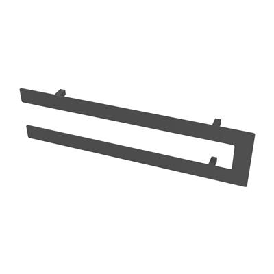 Addington Double Flat Style Towel Hanger 588mm Matt Anthracite