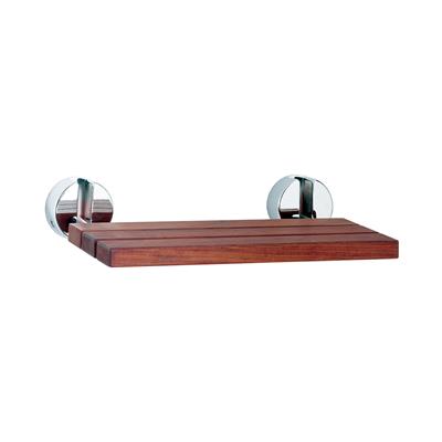 500mm x 345mm Solid Wood Shower Seat (Weight Tolerance 15 Stone)