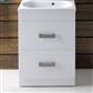 Oslo 58cm drawer base unit High Gloss White