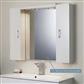 Faro 100cm mirror White