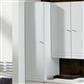 Bonito 30cm tall cupboard, 2 door LH White