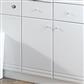 Bonito 30cm tall cupboard with drawer RH White