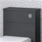 Oslo WC Unit Top - Matt Anthracite