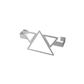 Triangle Towel Hanger 375mm Chrome