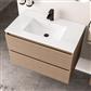 Olympia 500x460mm Square Ceramic Basin - White