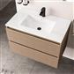 Olympia 600x460mm Square Ceramic Basin - White