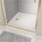  Corsair 760 x 760mm Square 25mm Shower Tray - White 