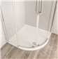  Corsair 800x800mm Quad 25mm Shower Tray-  White 