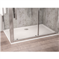  Corsair Anti-Slip 900 x 760mm 25mm Rectangular Shower Tray - White 