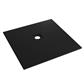  Crossland  900 x 900mm Square  Shower Tray with Slate Finish - Black