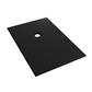  Crossland  1400 x 900mm Rectangular  Shower Tray with Slate Finish - Black