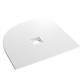  Crossland  900x900mm Quad Shower Tray with Slate Finish - White