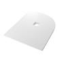  Crossland  1200 x 900mm Right Hand (RH) Offset Quad Shower Tray with Slate Finish - White