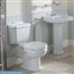 Belgravia Close Coupled WC Pan - White