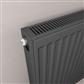 Type 21 Compact Panel Radiator 600 x 1200 Matt Anthracite