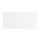 Flat Cover Plate 300 x 600 Gloss White