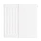 Flat Cover Plate 400 x 400 Gloss White