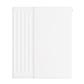 Flat Cover Plate 600 x 500 Gloss White