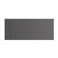 Flat Cover Plate with Lines 600 x 1400 Matt Anthracite