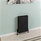 Keynsham Type 22 Panel Radiator 600 x 400 with Flat Designer Cover Matt Black