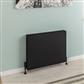 Keynsham Type 22 Panel Radiator 600 x 800 with Flat Designer Cover Matt Black