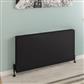 Keynsham Type 22 Panel Radiator 600 x 1200 with Flat Designer Cover Matt Black