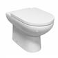 Osterley Back To Wall Eco Vortex WC Pan with Fixings - White