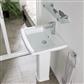 Cheltenham 50cm x 20cm 1 Tap Hole Basin with Overflow - White