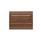 Acer 700 end panel 700x450-575mm - Dark Walnut