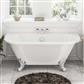 Mortlake 1500 x 740 x 610mm (435mm Depth) Freestanding Bath - White