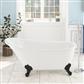 Richmond 1620 x 690 x 760mm (430mm Depth) Freestanding Bath - White