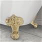 Richmond Brushed Brass Legs (set of 4)